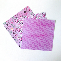 GF 6 "X6" kertas Scrapbook buatan tangan Motif bunga kustom buku tempel kertas kerajinan kertas alas latar belakang kertas Scrapbook