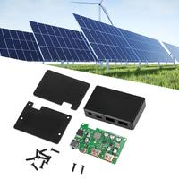 Régulateur de panneau solaire DC12-30V, contrôleur de charge rapide QC 2.0 3.0, sortie USB + Type C + DC, chargeur solaire pliable DIY