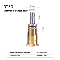 Pince de broche pour centre d'usinage CNC, prix usine, modèle BT40-45 H, à 4 pétales et filetage externe