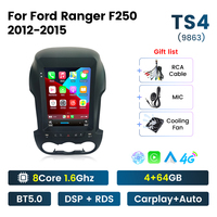 NaviFly NF le plus récent autoradio de contrôle Android DSP DVR pour Ford Ranger F250 2012-2015 avec jeu de voiture Android auto