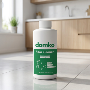 Nettoyant pour sols Domko 500 ml, parfum citron vert, sans rinçage, nettoyant liquide pour sols brillants et à séchage rapide - Product Image 2