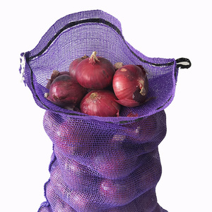 Hot Sale High Quality Drawstring Mesh <b>Net</b> Bag for <b>Fruits</b> and Vegetables Packaging & Printing Product - Product Image 6