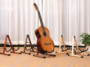 Supporto per chitarra pieghevole supporto in legno per chitarra classica - Product Image 2