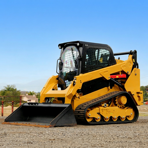 Cargadora de orugas diésel 259D3 usada y económica, con cucharón, alto momento de carga, 75KW de potencia, 3600kg, para construcción y trabajo agrícola - Product Image 1