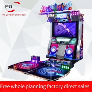 เครื่องเต้นรำสำหรับเด็กเกมอิเล็กทรอนิกส์ใช้หยอดเหรียญเพื่อความบันเทิงในร่ม - Product Image 2