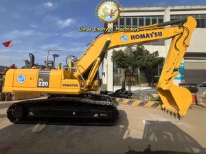 Excavatrice PC220-8 de chenille de KOMATSU utilisée par Offre Spéciale excellente condition pour des machines de bâtiment de construction meilleur prix pour PLC de noyau - Product Image 2