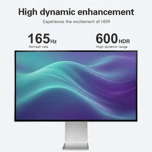 จอแสดงผล LED 4K ขนาด 27 นิ้ว ความละเอียด 3840x2160 ความสว่าง 400Nit กรอบบางพิเศษ รองรับการปรับแต่งจากโรงงาน OEM และจัดส่งรวดเร็ว - Product Image 2