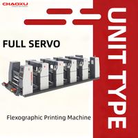Machine d'impression flexographique 4/6/8 couleurs pour film plastique et papier, haute efficacité