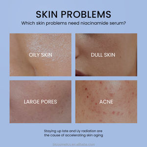 <span class=keywords><strong>Serum</strong></span> pelembap pemutih anti-keriput, kustom 30ml asam hialuronat Vitamin C untuk Wajah Mata Bibir - Product Image 3