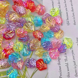 Cuentas de Concha Acrílicas Iridiscentes de 20mm para Accesorios de Joyería DIY, Horquillas y Ramos, Cuentas de Concha Coloridas - Product Image 2