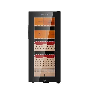 ヒューミドール500高級冷蔵自動温度制御ハーブワインシガー冷蔵庫中国製