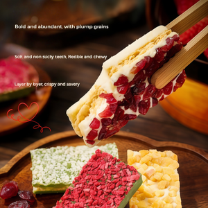 Riche saveurs Matcha cuit au four amande pièces pâtisseries Dessert gâteau avec thé au lait collations chinoises boîte d'emballage - Product Image 4