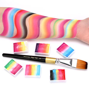Pintura Corporal al por Mayor de Secado Rápido a Base de Agua, Pintura de Colores Arcoíris para Cosplay, Fiestas, <span class=keywords><strong>Dibujo</strong></span>, Lavable, para Cara y Cuerpo - Product Image 6
