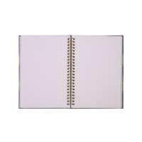 Carnet de planification A5 à spirale, couverture rigide, impression personnalisée, journaux