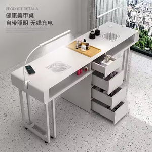 Oferta Especial Juego <span class=keywords><strong>de</strong></span> <span class=keywords><strong>Mesa</strong></span> <span class=keywords><strong>de</strong></span> Manicura Individual y Silla, <span class=keywords><strong>Mesa</strong></span> Profesional <span class=keywords><strong>para</strong></span> Uñas con Aspirador, <span class=keywords><strong>Mesa</strong></span> <span class=keywords><strong>de</strong></span> Manicura <span class=keywords><strong>para</strong></span> Salón <span class=keywords><strong>de</strong></span> Uñas - Product Image 4