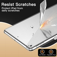 Coque transparente pour iPad 10e génération housse de protection TPU étui souple pour tablette de Protection pour iPad Pro
