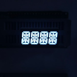 14 đoạn dẫn hiển thị 0.4 inch 4 chữ số ánh sáng trắng cao rõ ràng chữ và số màn hình thiết bị điện tử bảng điều khiển kỹ thuật số cụ - Product Image 3