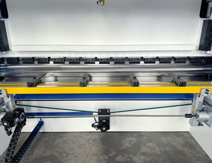 Thương hiệu sản phẩm mới we67k da53t 4 + 1 trục thân thiện với môi nhỏ CNC Báo Chí phanh máy thủy lực 90 độ góc máy uốn - Product Image 3