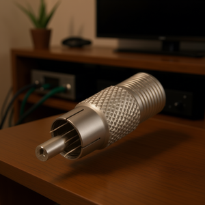 อะแดปเตอร์ RCA ชายกับหญิง 1 ชิ้น ตัวเชื่อมต่อเสียงและวิดีโอ - Product Image 2