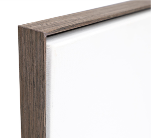 Cadre photo flottant en alliage d'aluminium noir <span class=keywords><strong>brossé</strong></span> mat moderne, écologique, non assemblé, directement de l'usine OEM/ODM certifiée BSCI - Product Image 6