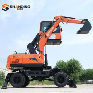 รถขุดขนาดเล็ก SHANDING 8-13 ตัน ได้รับการรับรองมาตรฐาน CE และ EPA สำหรับเครื่องยนต์ มอเตอร์ PLC ใช้ในฟาร์ม - Product Image 2