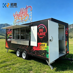 Remolque de catering comercial, cocina móvil, camión de comida y café, panadería, tienda de vinos, caravana, remolque de jugos, remolque de concesiones - Product Image 1