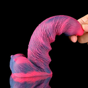 High-End-sexuelle Vagina Dildos s m weichen Silikon Anal Plug Hahn Wolf Penis für Frauen Mastur batoren Sexspielzeug - Product Image 3