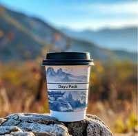Gobelets en papier jetables à double paroi, écologiques et compostables, imprimés sur mesure de haute qualité pour café et thé chaud