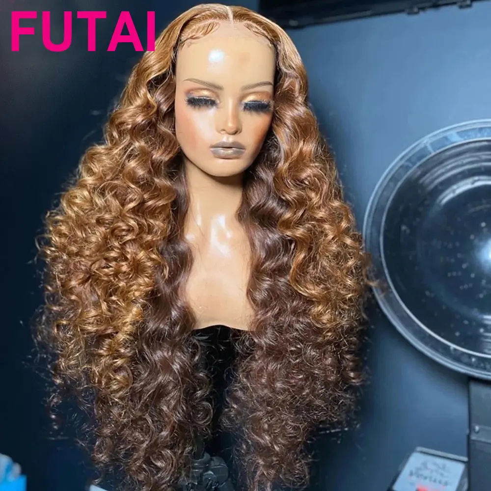 13x4 13x6 pre-pleck renda 360 wig depan renda wig rambut manusia Virgin wig Frontal rambut Vietnam mentah untuk WANITA HITAM