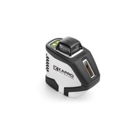 Kapro 962G Vert - Niveau laser croisé à 3 faisceaux auto-nivelant 360° avec points de plomb, précision 30M, 0,3mm/m, garantie 1 an
