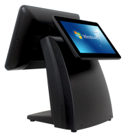 15 ''o 15,6'' Todo en uno Windows Punto de Venta Sistema Pos con Software