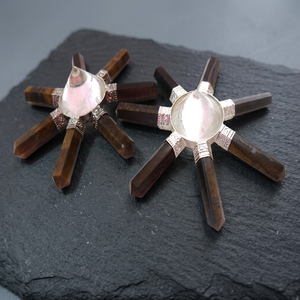 Pirámide Cónica de Amatista de 7 Puntas, Generador de Energía Hecho a Mano, Piedra Preciosa Semipreciosa, Cristal de Sanación Reiki - Product Image 2