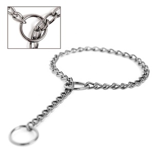 Kingtale Stainless Steel Dog Chain Collar Puppy Metal P Chain Slip Collar Pet Titan Training Walking Choker - Product Image 1