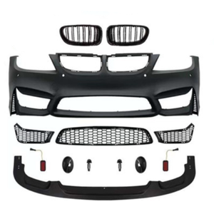 Kit de carrocería Tuning Performance Style E90, kit de carrocería de parachoques delantero para <span class=keywords><strong>BMW</strong></span> 318i Bodykit M3 M4 MT, capó, falda lateral, rejilla, guardabarros, kit de carrocería - Product Image 3