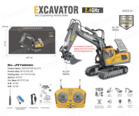 Camion de construction RC en alliage et plastique 2.4GHz 1/20 Scale Bulldozer Diecast Toys Metal & Plastic Model Vehicles