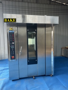 Horno de cesta giratoria competitivo para panadería, horno rotatorio para pan, en equipos de panadería, 16/32 bandejas, eléctrico/gas/diésel - Product Image 1