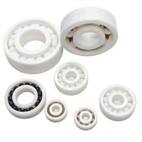 Pasokan Bantalan Keramik Miniatur 693 3*8*3/4mm Bantalan Bola Alur Dalam Zirkonia