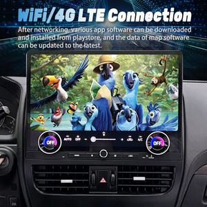 Radio para Auto con Pantalla Táctil Android 13 de 16.8 Pulgadas para Toyota Prado 120 2002-2009 y Lexus Gx470, Reproductor de Video GPS, Multimedia HU - Product Image 6