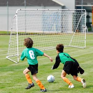 Red de fútbol portátil y portería de fútbol Equipo de entrenamiento de patio trasero - Product Image 1
