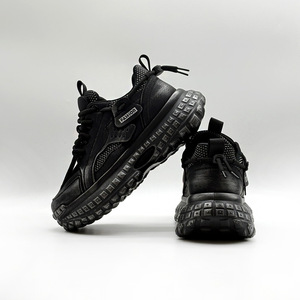 Empire Pipe Zapatillas deportivas gruesas para hombre con punta redonda y cordones, transpirables, con suela de goma, zapatos deportivos de moda - Product Image 2