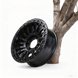Ruedas Deportivas de Aleación de Aluminio Forjado para Mercedes Smart, Diseño de Malla Deportiva en Negro Brillante, <span class=keywords><strong>17</strong></span> 5x114.3 139.7 - Product Image 5