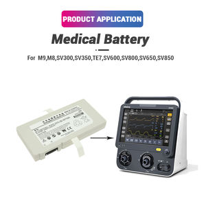 Li24I002a 115-025022-00 14,8 V Li-ion 5600mAh 82.88Wh Batería médica para <span class=keywords><strong>Mindray</strong></span> M8 M9 SV300 SV350 TE7 Máquina de ultrasonido - Product Image 3