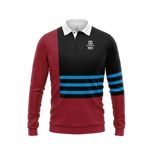 Comfy Breathable Plus Size School <strong>Leaver</strong> Rugby Jersey Jumper Long Sleeve Traditional Stripe for <strong>Shirt</strong> for Men Spandex/Cotton - Product Image 1