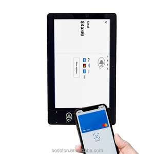 GMS Chứng Nhận 10Inch Tap Để Trả Android 14 Tablet PC NFC Không Xúc Thanh Toán Pad Android Tất Cả Trong Một Tiền Mặt Đăng Ký Máy Tính Bảng POS - Product Image 1