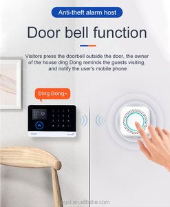 PGST Akıllı Ev Güvenlik Alarm Sistemi Uzaktan Kumandalı Hırsız Davetsiz Misafir Dedektörü ABS WIFI GSM/4G Kablosuz Üretici - Product Image 5