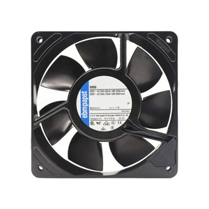 Ventilador Axial de Refrigeración Mecánico de Alta Temperatura ebmpapst 9956 12025 120*120*25mm 230V AC 14W 0.07A 12CM - Product Image 1