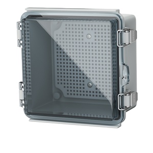 Electrical Box Outdoor Electrical Box Weatherproof Junction Box Kit 5.9''x5.9''x3.5'' IP67 ABS Plastic Enclosure Transparent Cap