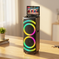 Sistema de Altavoces de 50W RMS con Woofer de 12 Pulgadas y 2+1 Tweeters, con Control Remoto por Batería y Soporte para Cine en Casa