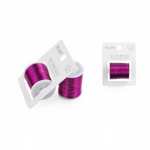 Filo Metallico Ilan 0.3mm x 30m per Ricamo e Artigianato - Product Image 1