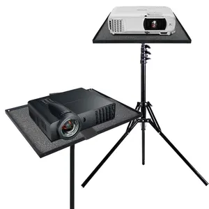 Universal Laptop projetor tripé Stand Computer Book DJ equipamentos titular Mount altura ajustável